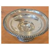 Lot of (2) 396-grams (total) Sterling Silver Weighted Reinforced Footed Dish Bowl by Rogers