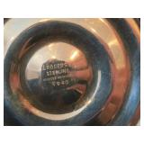 Lot of (2) 396-grams (total) Sterling Silver Weighted Reinforced Footed Dish Bowl by Rogers