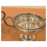 167-grams (total) Sterling Silver Mini Cream and Open Sugar Bowl (Reinforced Weighted) by Revere Silversmiths 2 1/2" x 5"