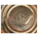 167-grams (total) Sterling Silver Mini Cream and Open Sugar Bowl (Reinforced Weighted) by Revere Silversmiths 2 1/2" x 5"