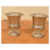 Lot of (2) 57-grams (total) Sterling Silver Goblet Cups by Lord Silver Inc. 2 3/4" x 2 1/2"