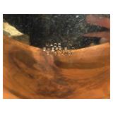 464-grams (w.o glass insert) Silverplated Revolving Dome Butter / Caviar Dish (Sheffield England) 4 1/2" x 6"