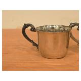 Lot of (2) 280-grams (total) Sterling Silver Baby Cup - Classic by Empire 2 1/2" x 3 1/2"