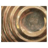 Lot of (2 Pair) 741-grams (total) Sterling Silver Weighted Candleholders