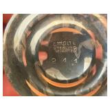 Lot of (2) 3" 245-grams (total) Sterling Silver Weighted Salt & Pepper Shaker Set of 2 by Empire #244