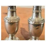 Lot of (1) 5 1/2" 132-grams (total) Sterling Silver Salt and Pepper Shaker | Weighted Reinforced Set of 2 by W.M. Rogers & Son #1920
