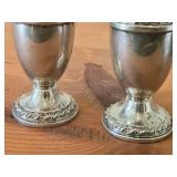 Lot of (1) 5 1/2" 132-grams (total) Sterling Silver Salt and Pepper Shaker | Weighted Reinforced Set of 2 by W.M. Rogers & Son #1920