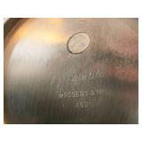 Lot of (2) 11" 1360-grams (total) Silverplated Serving Trays by Rogers & Bro / Exquisite pattern / #4621