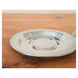 Lot of (2) 6" 180-grams (total) Silverplated Underplates