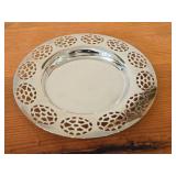 Lot of (2) 6" 180-grams (total) Silverplated Underplates