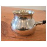 266-grams Silver Soldered Electro-plated Nickel  Brandy Warmer by EBM&S