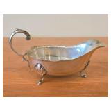 Vintage 227-grams (total) Sterling Silver Sauce Boat, Christening Mug