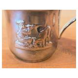 Vintage 227-grams (total) Sterling Silver Sauce Boat, Christening Mug