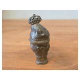 3 3/4" 51-grams Sterling Silver Vinaigrette / Snuff Box (Hovedvansaeg) (Scandinavian Rococo)