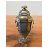 3 1/4" 37-grams Sterling Silver Vinaigrette / Snuff Box (Hovedvansaeg) (Danish)