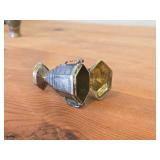 3 1/4" 37-grams Sterling Silver Vinaigrette / Snuff Box (Hovedvansaeg) (Danish)