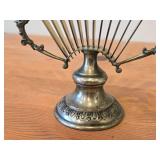 Vintage 423-grams (total) Silverplated Set of 12 Fruit Knives (Late 19th Century / Early 20th Century) with Decorative Stand