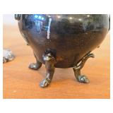 980-grams (total) (2) Baroque by Wallace Silverplated Goblets 6-1/4" 1940