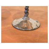 Lot of (2) Vintage 740-grams (total) Silverplated Compote Dishes by Roma SL (Spain) 5 1/2" x 6"