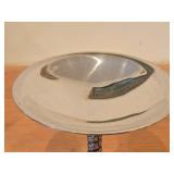 Lot of (2) Vintage 740-grams (total) Silverplated Compote Dishes by Roma SL (Spain) 5 1/2" x 6"