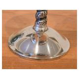 Lot of (2) Vintage 740-grams (total) Silverplated Compote Dishes by Roma SL (Spain) 5 1/2" x 6"