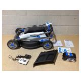 HART 40V 18" Side Discharge Mower Kit (1) 6AH Battery (1) Charger