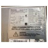 KENMORE 32.76 in. 21 cu.ft. Convertible Freezer, Frost Free Upright Freezer in White Model # KKUF21-W-HO (Transit Damage, See Photos)