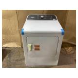 Whirlpool 7.0 Cu. Ft. Long Vent Electric Moisture Sensing Dryer Model: WED500CMW (Minor Transit Damage, Bottom Corner)