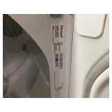 Whirlpool 7.0 Cu. Ft. Long Vent Electric Moisture Sensing Dryer Model: WED500CMW (Minor Transit Damage, Bottom Corner)