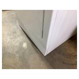 Whirlpool 7.0 Cu. Ft. Long Vent Electric Moisture Sensing Dryer Model: WED500CMW (Minor Transit Damage, Bottom Corner)