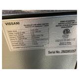 Vissani 4.3 Cu. ft. Wine and Beverage Cooler in Stainless Steel (Minor Transit Damage)