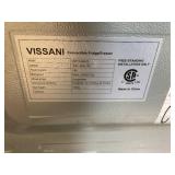 Vissani 24 in. 11 cu. ft. Convertible Auto Defrost Garage Ready Upright Freezer/Refrigerator in Stainless Steel, Energy Star Model # VSF11US2A16