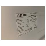 Vissani 18 cu. ft. Top Freezer Refrigerator DOE in White, Garage Ready Model # MDTF18WHR