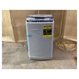 Euhomy 1.03 CuFt 8.8LBS Capacity Portable Top-Load Washer with 10 Programs Drain Pump and LED Display Model #PCW001-103GR-USZX
