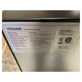 Vissani 3.2 cu. ft. Mini Refrigerator in Stainless Steel, ENERGY STAR Model # HVAR32SE (Minor Transit Damage)