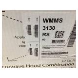 Whirlpool 30 in. 1.7 cu. ft. Over-the-Range Microwave in Stainless Steel Finish with Express Cooking Buttons Model # WMMS3130RS (Missing Gate & Mounting plate For Installation)