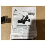 Aosom 12V Electric Go Kart for Kids w/ Adjustable Speed, Orange (Used, Missing: Hardware, Part C, E, H)