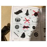 Aosom 12V Electric Go Kart for Kids w/ Adjustable Speed, Orange (Used, Missing: Hardware, Part C, E, H)