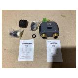 Insoma WiFi Water Timer for Garden Hose with Brass Inlet & Outlet,Smart Hose Timer with WiFi Hub, APP & Voice Control,Up to 20 Watering Plans, 2-Zone Sprinkler Drip Irrigation System Controller for Wa