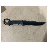 Wartech 13" Chameleon Survival Knife W/ Sheath HWT03-GYL