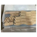 Costway 78 Pieces Activity Railway Playset for Kids Aged 3+