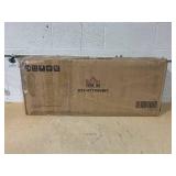 HOMCOM Shoe Storage Bench, Modern Entryway Bench with Cushion, Hidden Compartments, Adjustable Shelves, Shutter Doors, White