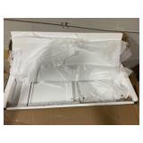 HOMCOM Shoe Storage Bench, Modern Entryway Bench with Cushion, Hidden Compartments, Adjustable Shelves, Shutter Doors, White