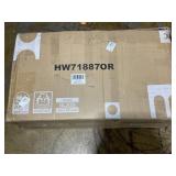 Costway 4 Piece Patio Rattan Conversation Set, Orange