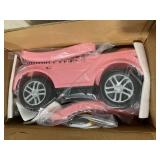 Costway 3 In 1 Push Car With Removable Handle, Guardrail, 18-36 Months, Pink