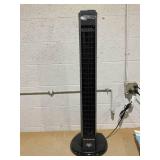Vornado 4T Oscillating Tower Fan with Remote Control, 40" Tall, Black
