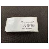 HEYMAEVE CUBIC ZIRCONIA 18K GOLD PLATED SILVER BOW LINEAR DROP EARRINGS 2"