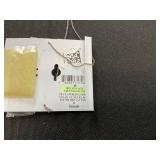 GIANI BERNINI Cubic Zirconia Sterling Silver Heart Necklace