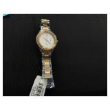 Fossil Womens Stella Sport Multifunction Two-tone Stainless Steel Watch  37mm (Plastic Still On. Needs Battery)