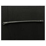 Kay Rolo Link Bracelet Solid Stainless Steel 8.5" Unisex